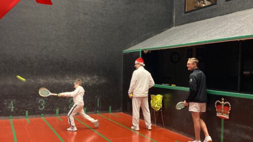 Bring Your Kids in for a Free "Go" at Real Tennis This Holiday Season Gallery image