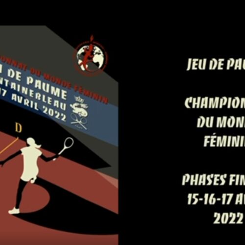 Real Tennis Ladies World Championships 2022  - Cover image