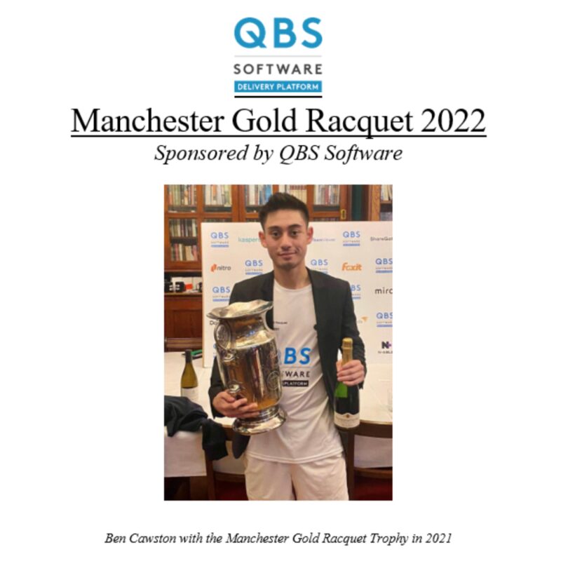 Manchester Gold Racquet 2022