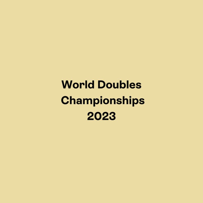 World Doubles Championships 2023