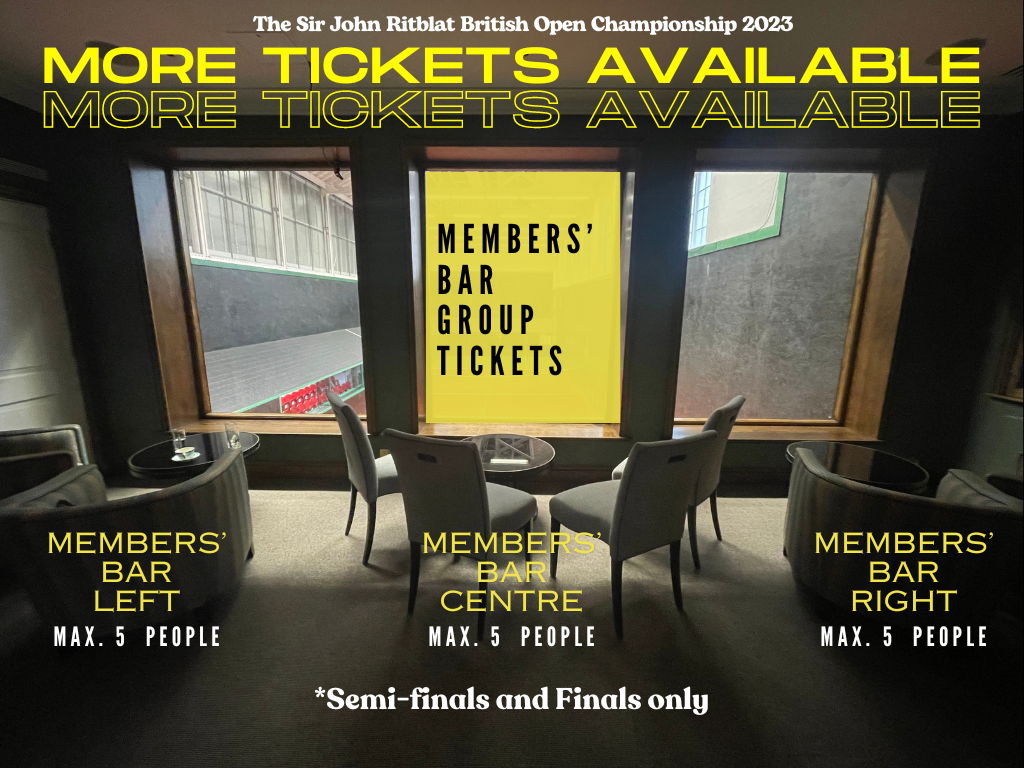 Members' Bar Group Tickets