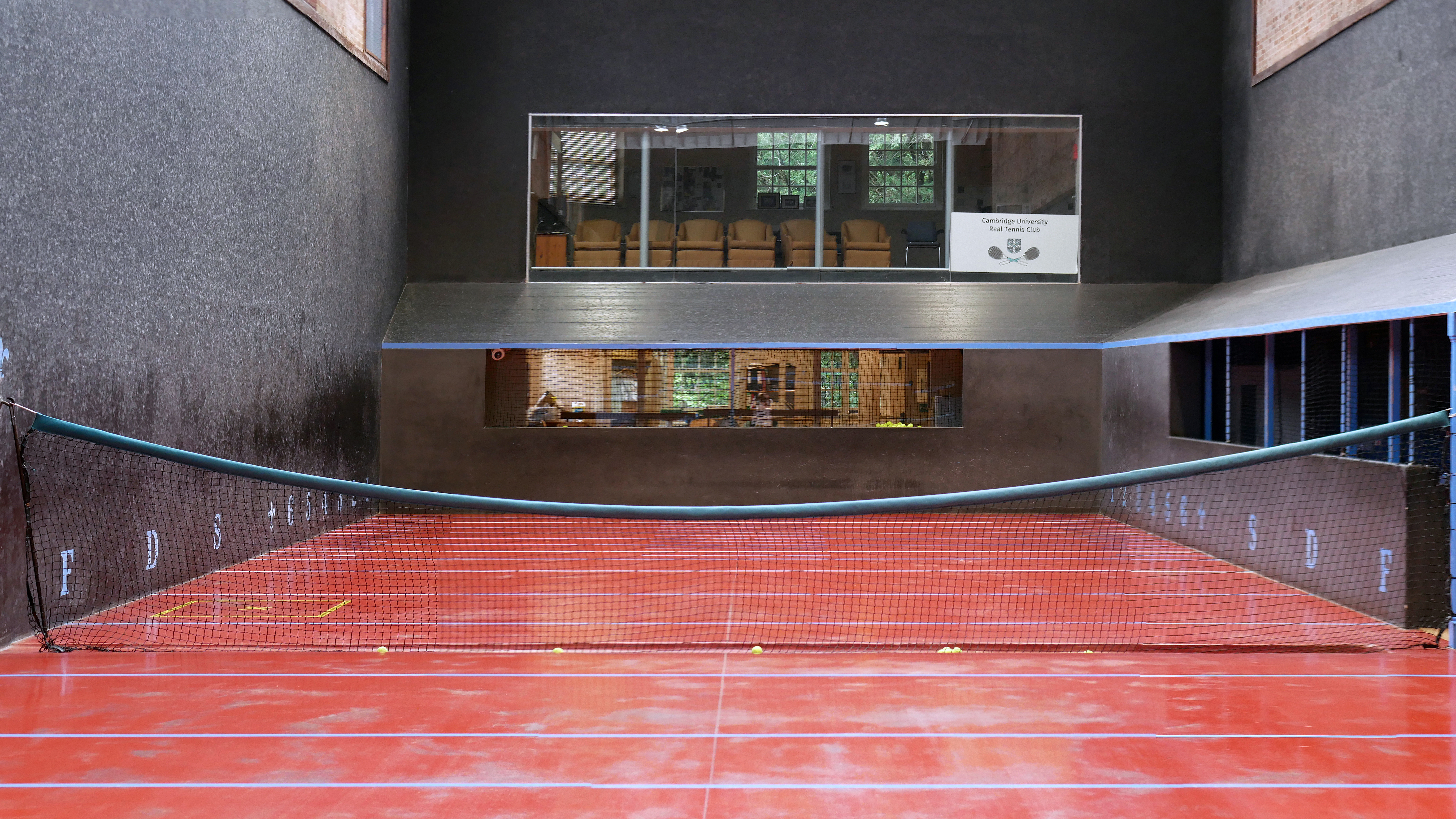 Cambridge University Real Tennis Club - Blue Court