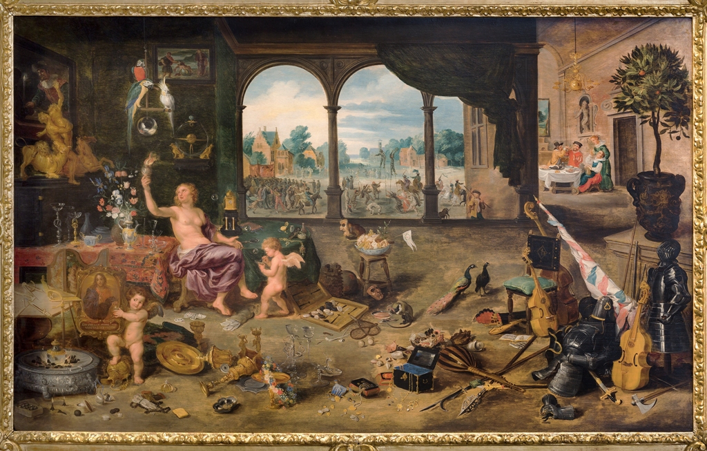 Jan Brueghel The Younger The Vanity of Human Life 1631