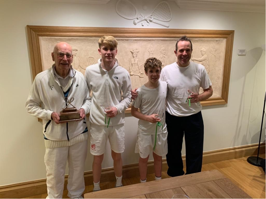 Two generations of trophy finalists at Petworth