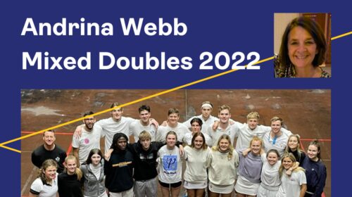 Andrina Webb Mixed Doubles Rackets 2022  - Cover image image