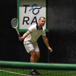 Ben T-M at the Real Tennis British Open