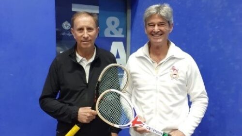 Over 70's Singles and Doubles Real Tennis April 2022  - Cover image image