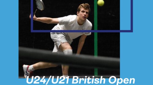 Under 21 & 24 British Real Tennis Open  - Cover image image