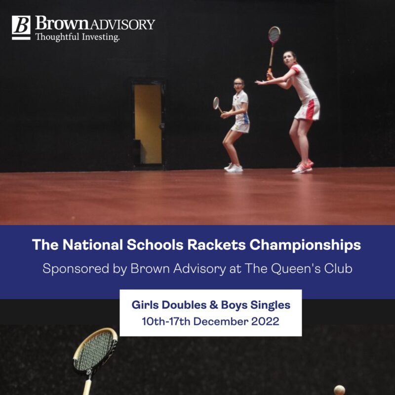 National Schoolgirls’ Doubles Championships 2022 * Sponsored by Brown Advisory