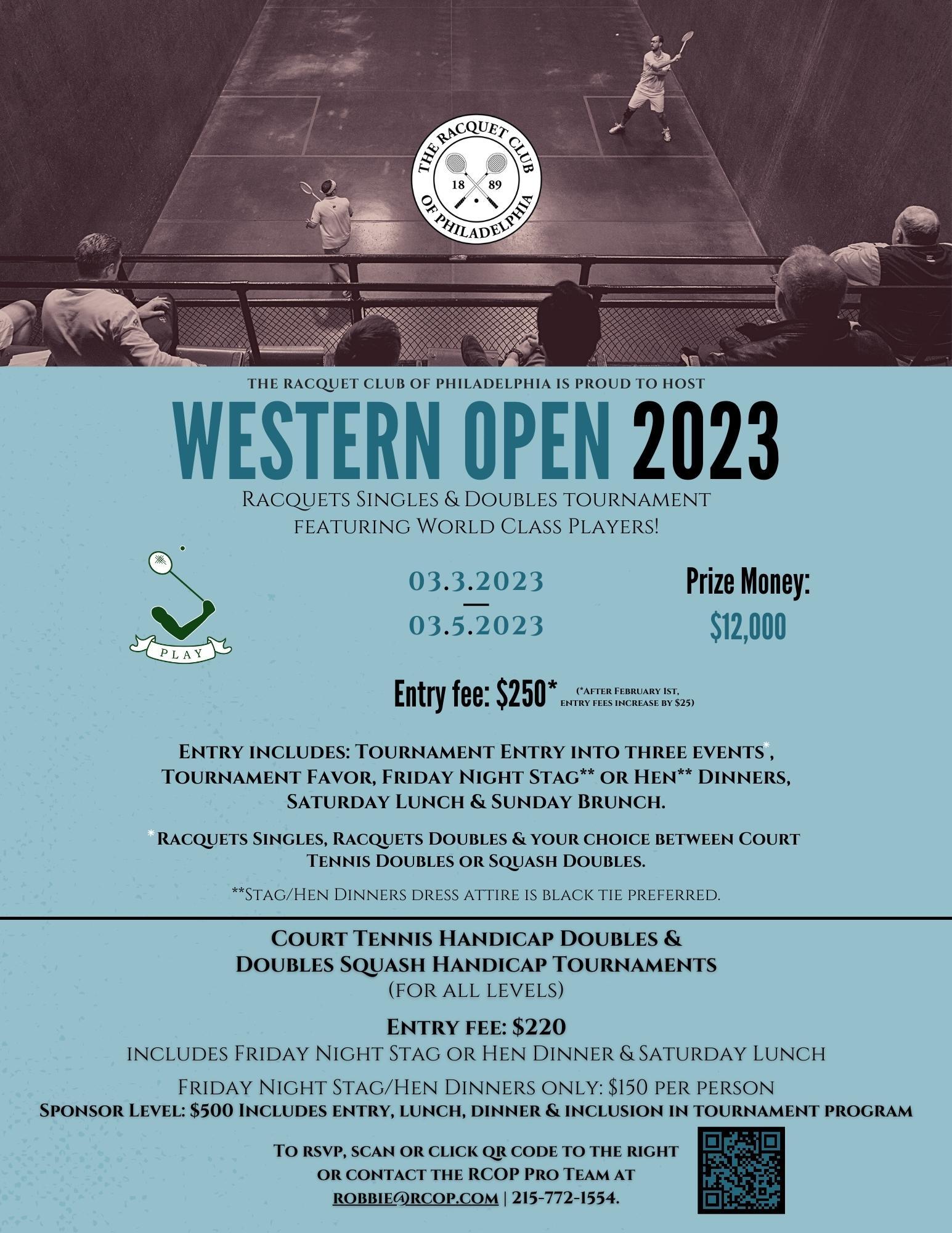 Western Open 2023
