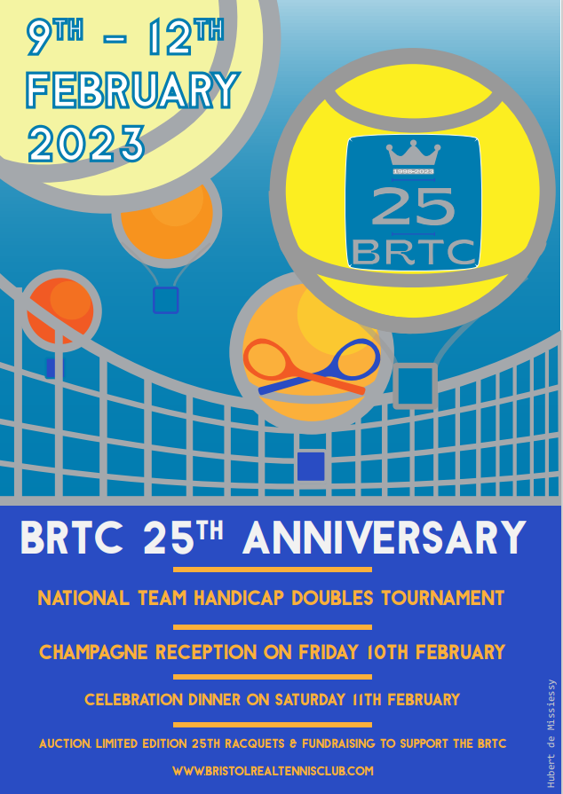 Bristol Real Tennis Club 25th Anniversary