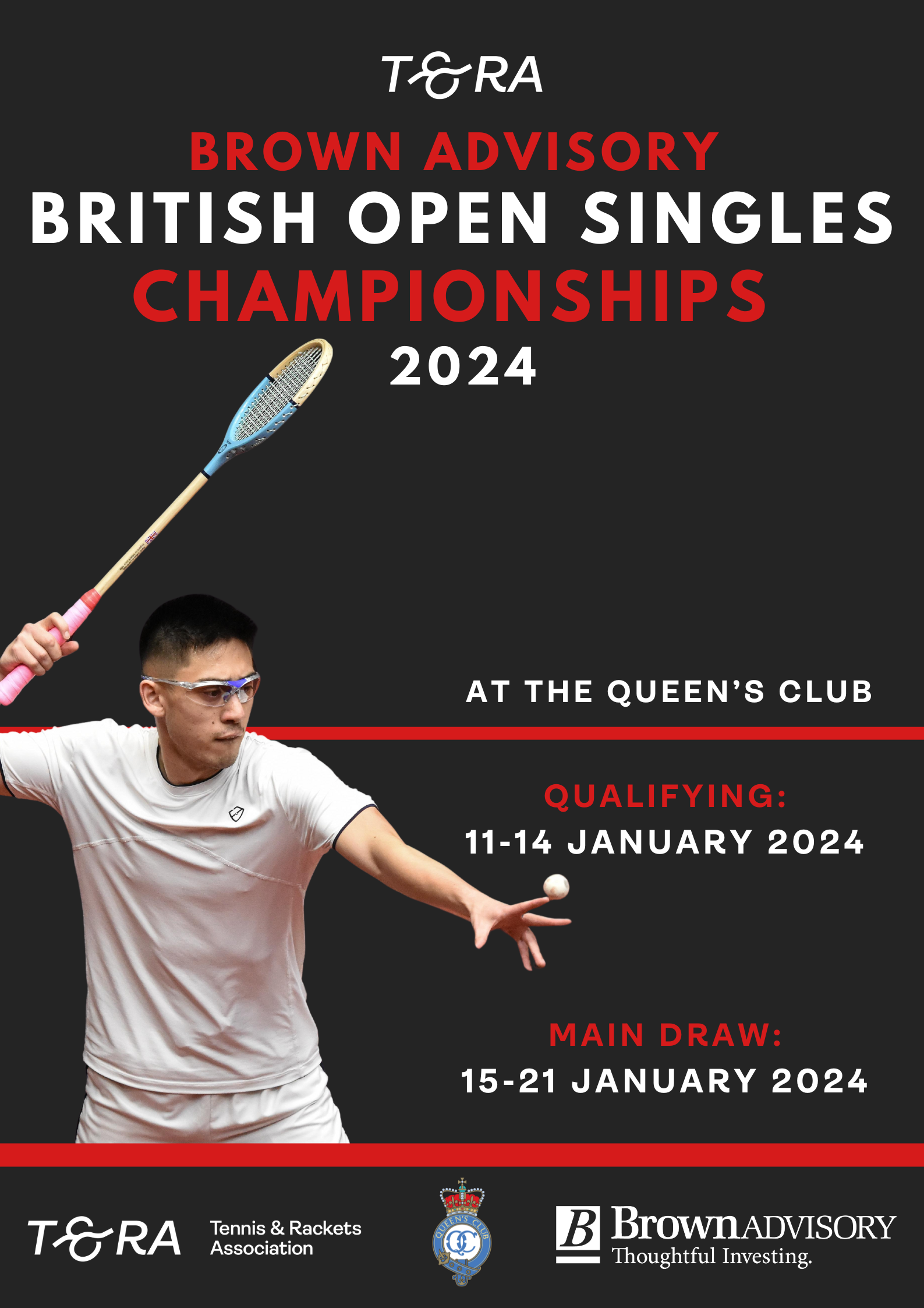 Brown Advisory British Open Singles Championships 2024
