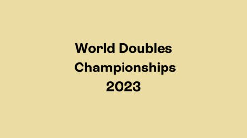 World Doubles Championships 2023  - Cover image