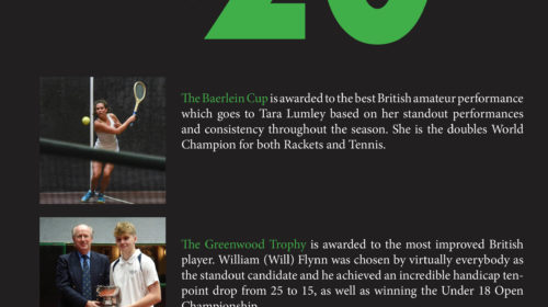Annual Tennis Awards 2019/20  - Cover image